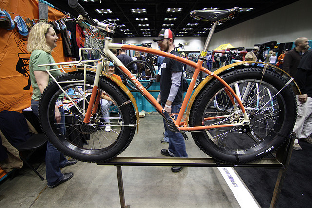 orange bike